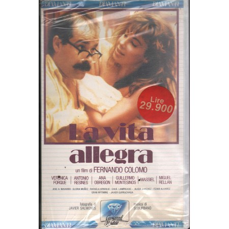 La Vita Allegra VHS Fernando Colomo Univideo - 029Z617 Sigillato