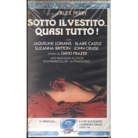 Sotto Il Vestito Quasi Tutto VHS David J. Frazer Univideo - 029Z614 Sigillato Sotto Il Vestito Quasi Tutto VHS David J. Frazer Univideo - 029Z614 Sigillato