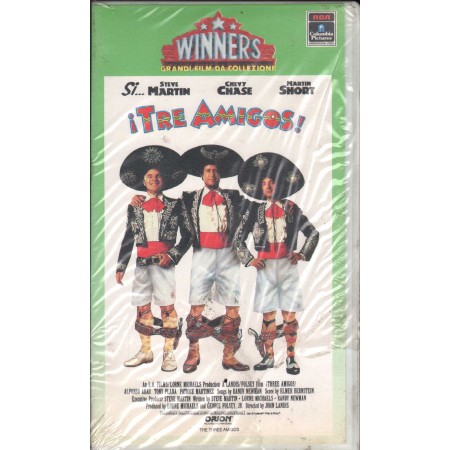 I Tre Amigos VHS John Landis Univideo - CVT21109 Sigillato