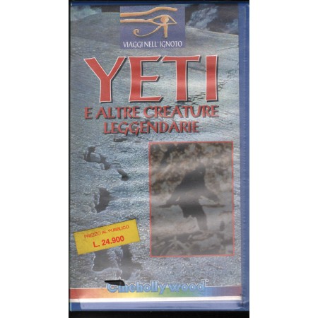 Yeti E Altre Creature Leggendarie VHS Various Univideo - CHV8254 Sigillato