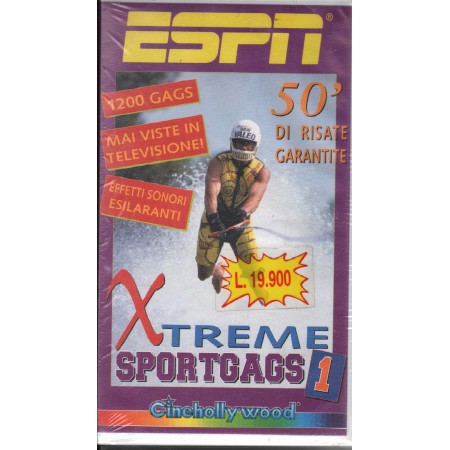 Xtreme Sportgags 1 VHS Various Univideo - CHV7135 Sigillato