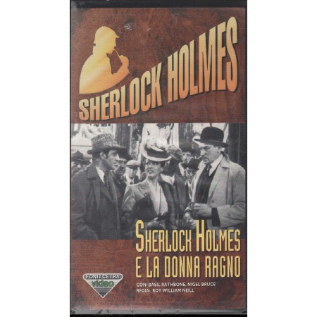 Sherlock Holmes E La Donna Ragno VHS Roy William Neill Univideo - FCVA5003 Sigillato