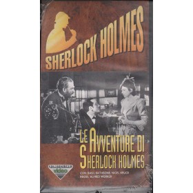 Sherlock Holmes, Le Avventure VHS Alfred Werker Univideo - FCVA5001 Sigillato Sherlock Holmes, Le Avventure VHS Alfred Werker Univideo - FCVA5001 Sigillato
