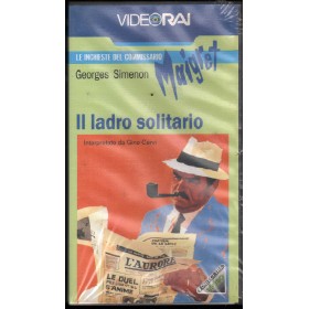 Il Commissario Maigret, Il Ladro Solitario VHS Mario Landi Univideo - VRN2155 Sigillato Il Commissario Maigret, Il Ladro Solitario VHS Mario Landi Univideo - VRN2155 Sigillato