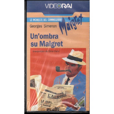 Il Commissario Maigret, Un Ombra Su Maigret VHS Mario Landi Univideo - VRN2156 Sigillato