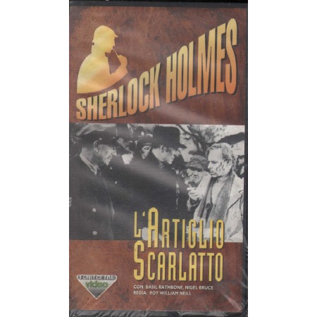 Sherlock Holmes, L'Artiglio Scarlatto VHS Roy William Neill Univideo - FCVA5005 Sigillato