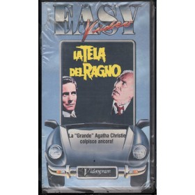 Agatha Christie, La Tela Del Ragno VHS Godfrey Grayson Univideo - 00010 Sigillato Agatha Christie, La Tela Del Ragno VHS Godfrey Grayson Univideo - 00010 Sigillato