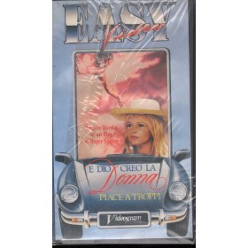 E Dio Creo' La Donna, Piace A Troppi VHS Roger Vadim Univideo - 00006 Sigillato E Dio Creo' La Donna, Piace A Troppi VHS Roger Vadim Univideo - 00006 Sigillato