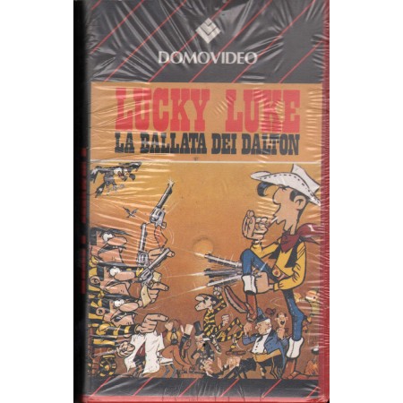 Lucky Luke, La Ballata Dei Dalton VHS Morris, Gruel, Goscinny, Watrin Univideo - 17850 Sigillato