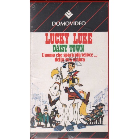 Lucky Luke, Daisy Town L'Uomo Che Spara Piu' Veloce Della Sua Ombra VHS 16847 Sigillato