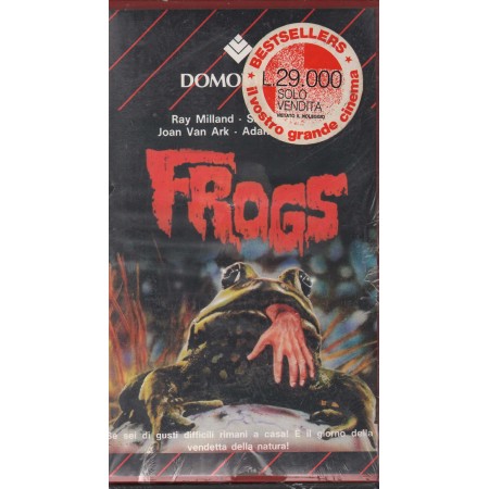 Frogs VHS George McCowan Univideo -  36605 Sigillato