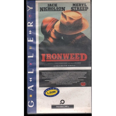 Ironweed VHS Hector Babenco Univideo - VRWV22047 Sigillato