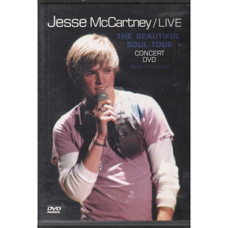 Jesse McCartney DVD The Beautiful Soul Tour Concert Hollywood Records – 0094636527093 Sigillato