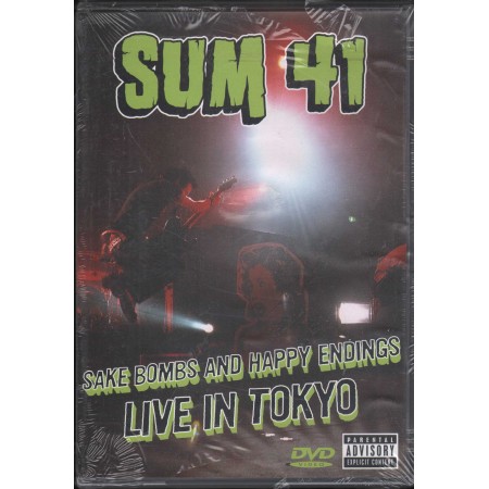 Sum 41 DVD Sake Bombs And Happy Endings - Live In Tokyo Island – 0602498607886 Sigillato