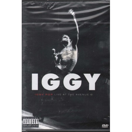 Iggy Pop DVD Iggy - Live At The Avenue B J Virgin – 724354488290 Sigillato