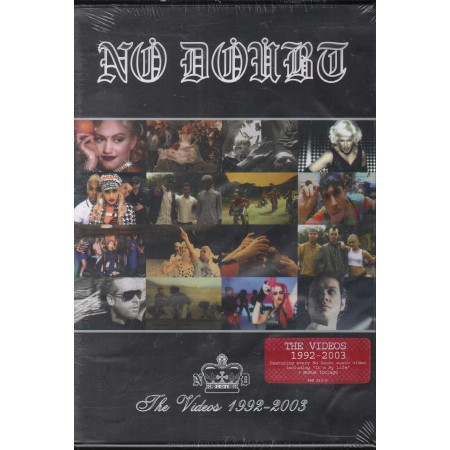 No Doubt DVD The Videos 1992 - 2003 Interscope Records – 98621394 Sigillato