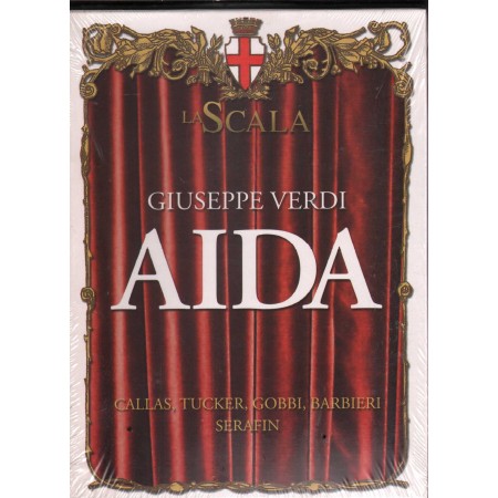 Callas, Tucker, Giuseppe Verdi DVD Aida EMI Classics – 0094638420422 Sigillato