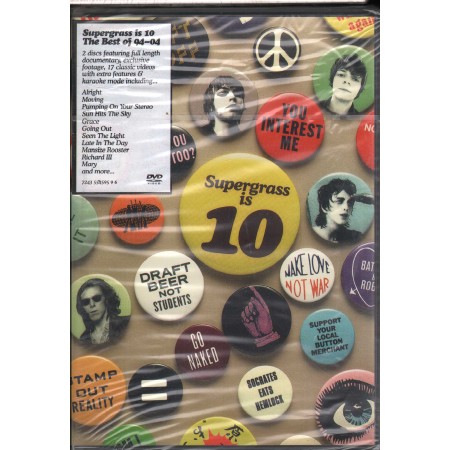 Supergrass DVD Is 10 - The Best Of 9404 Parlophone – 5545959 Sigillato