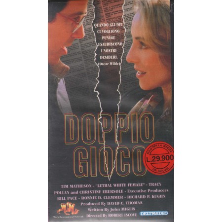Doppio Gioco VHS Robert Iscove Univideo - CD02417 Sigillato