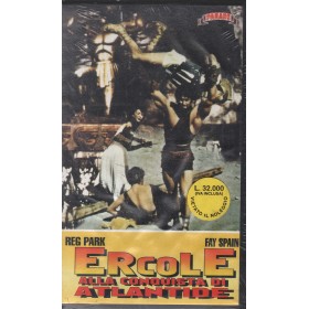 Ercole Alla Conquista Di Atlantide VHS Vittorio Cottafavi Univideo - PAR176 Sigillato Ercole Alla Conquista Di Atlantide VHS Vittorio Cottafavi Univideo - PAR176 Sigillato
