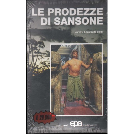 Le Prodezze Di Sansone VHS Marcello Baldi Univideo - BC03 Sigillato