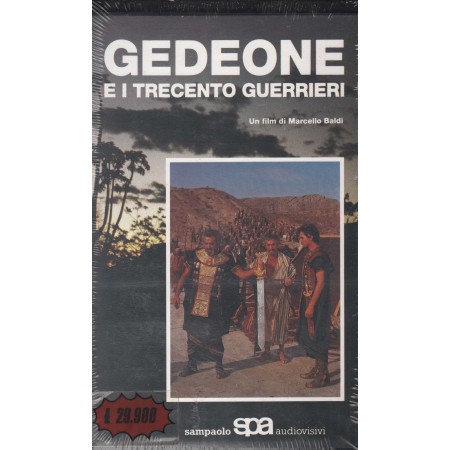 Gedeone E I Trecento Guerrieri VHS Marcello Baldi Univideo - BC07 Sigillato