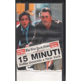 15 Minuti, Follia Omicida A New York VHS John Herzfeld Univideo - NXS08007 Sigillato 15 Minuti, Follia Omicida A New York VHS John Herzfeld Univideo - NXS08007 Sigillato