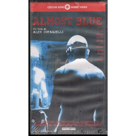 Almost Blue, Quasi Blu VHS Alex Infascelli Univideo - PSC3538 Sigillato