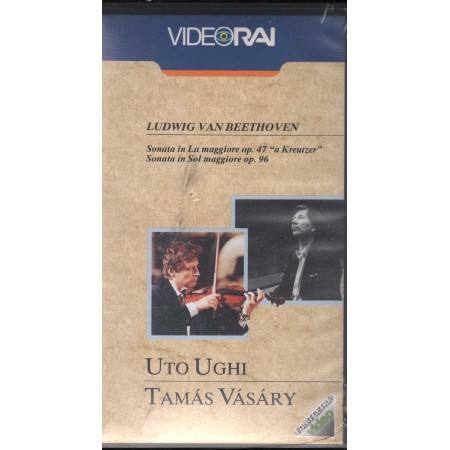 Sonata In La Minore Op. 47, Sonata In Sol Maggiore Op. 96 VHS Ughi, Vasary Univideo - VRN2128 Sigillato