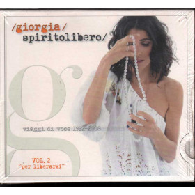 Giorgia CD Spirito Libero (Viaggi Di Voce 1992 2008) Vol 2 Per Liberarsi Sig Giorgia CD Viaggi Di Voce 1992-2008 Vol. 2 "Per Liberarsi"  Sig 0886974865025