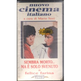 Sembra Morto Ma E' Solo Svenuto VHS Felice Farina Univideo - MVC03317 Sigillato Sembra Morto Ma E' Solo Svenuto VHS Felice Farina Univideo - MVC03317 Sigillato