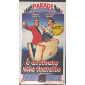 E' Arrivato Mio Fratello VHS Castellano E Pipolo Univideo - PAR17 Sigillato E' Arrivato Mio Fratello VHS Castellano E Pipolo Univideo - PAR17 Sigillato