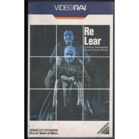 Videorai, Re Lear VHS Carlo Battistoni Univideo - VRC2084 Sigillato Videorai, Re Lear VHS Carlo Battistoni Univideo - VRC2084 Sigillato