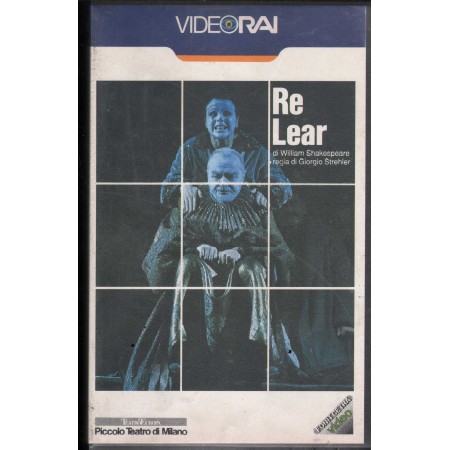 Videorai, Re Lear VHS Carlo Battistoni Univideo - VRC2084 Sigillato