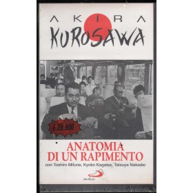 Anatomia Di Un Rapimento VHS Akira Kurosawa Univideo - 4702455 Sigillato Anatomia Di Un Rapimento VHS Akira Kurosawa Univideo - 4702455 Sigillato
