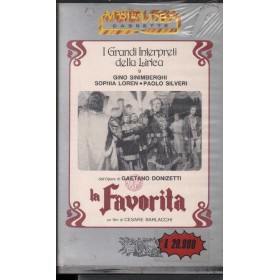 La Favorita Di G. Doninzetti VHS Cesare Barlacchi Univideo - OL9 Sigillato La Favorita Di G. Doninzetti VHS Cesare Barlacchi Univideo - OL9 Sigillato