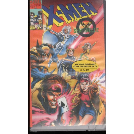 X-Men, La Notte Delle Sentinelle Vol. 1 VHS Larry Houston Univideo - 086094301 Sigillato