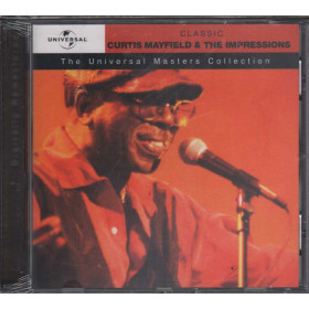 Curtis Mayfield The Impression CD Classic Universal Masters Collection Sigillato Curtis Mayfield & The Impression  CD Universal Masters Sigillato 0008811320324