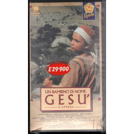 Un Bambino Di Nome Gesù, L'Attesa VHS Franco Rossi Univideo - 1300204 Sigillato