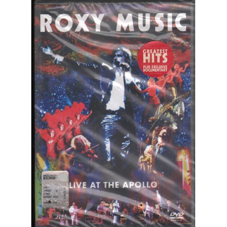 Roxy Music DVD Live At The Apollo Warner Music Vision – 0927452142 Sigillato