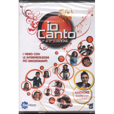 Various DVD Io Canto 1, 2 Edizione Fivestore ‎– RTI1037 Sigillato