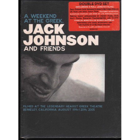 Jack Johnson DVD A Weekend At The Greek Universal – 0602498747827 Sigillato