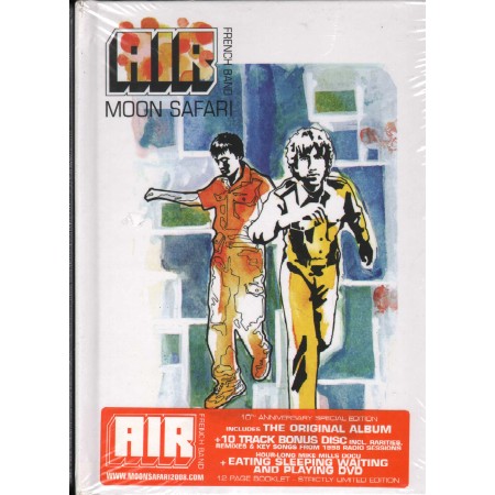 AIR French Band DVD CD Moon Safari Virgin – 509992074802 Sigillato