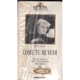 Come Tu Mi Vuoi VHS George Fitzmaurice Univideo - VMB15959 Sigillato Come Tu Mi Vuoi VHS George Fitzmaurice Univideo - VMB15959 Sigillato