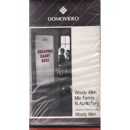 Broadway Danny Rose VHS Woody Allen Univideo - 36303 Sigillato