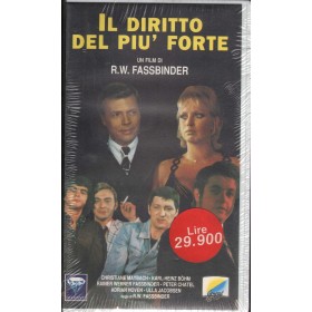 Il Diritto Del Piu' Forte VHS Rainer Werner Fassbinder Univideo - CE39842 Sigillato Il Diritto Del Piu' Forte VHS Rainer Werner Fassbinder Univideo - CE39842 Sigillato