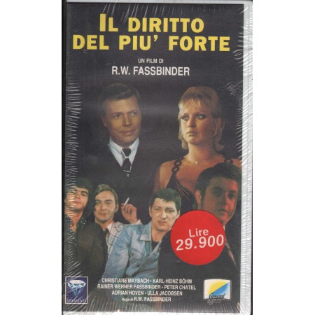 Il Diritto Del Piu' Forte VHS Rainer Werner Fassbinder Univideo - CE39842 Sigillato