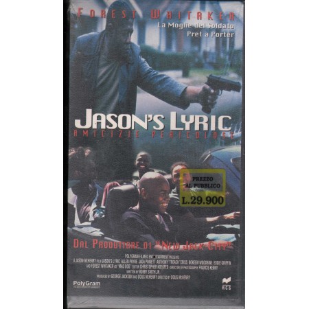 Jason's Lyric, Amicizie Pericolose VHS Doug McHenry Univideo - 21853 Sigillato