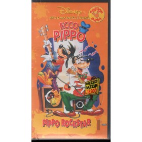 Ecco Pippo Rockstar VHS Univideo - VS8403 Sigillato Ecco Pippo Rockstar VHS Univideo - VS8403 Sigillato