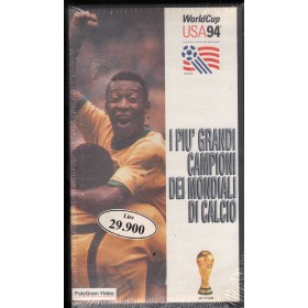 World Cup Usa 94: I Piu' Grandi Campioni Dei Mondiali Di Calcio VHS Univideo - 6308223 Sigillato World Cup Usa 94: I Piu' Grandi Campioni Dei Mondiali Di Calcio VHS Univideo - 6308223 Sigillato